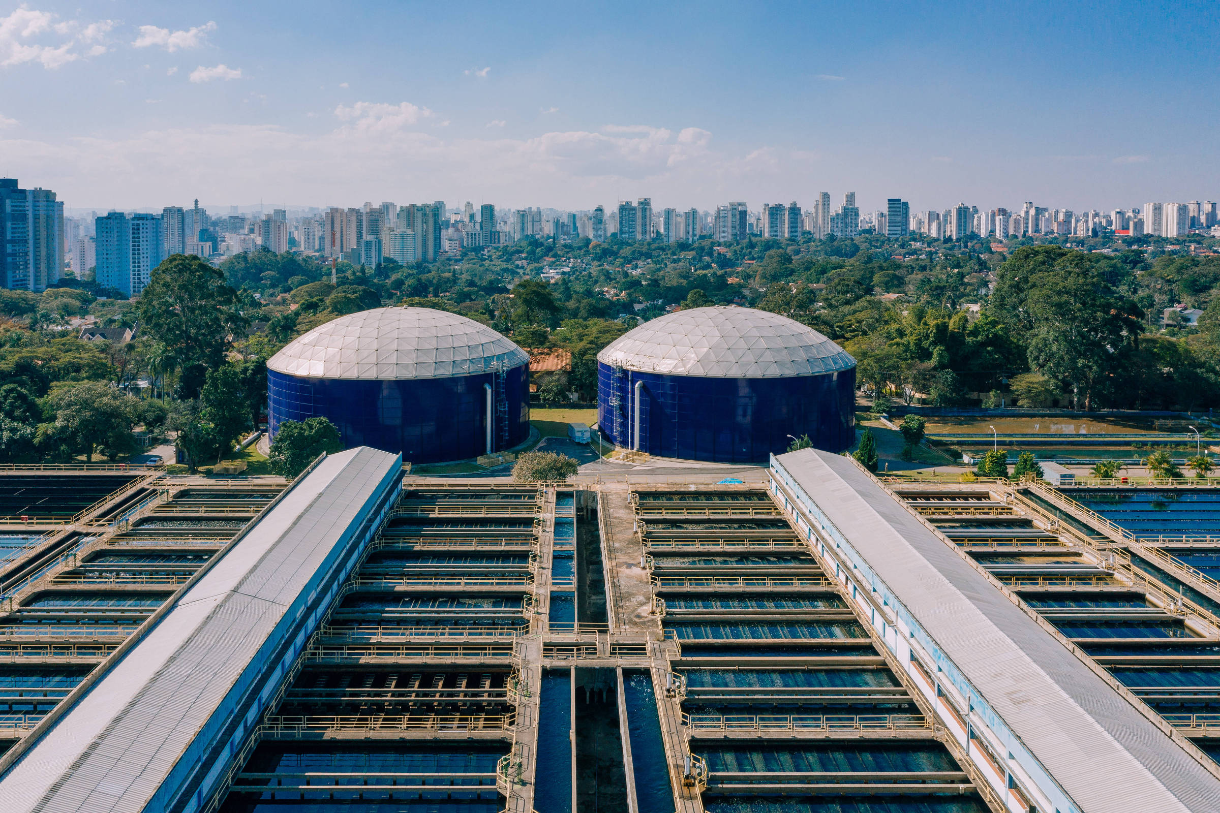 Estação de tratamento Sabesp